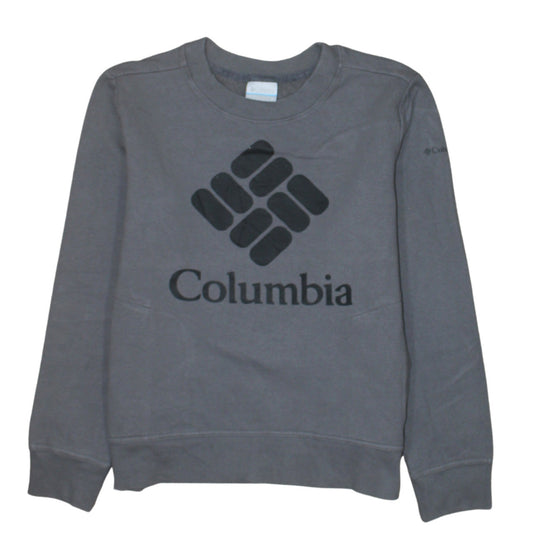 Mens UK Size M Columbia Grey Pullover Sweatshirt