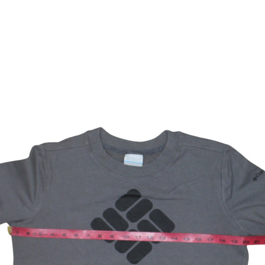 Mens UK Size M Columbia Grey Pullover Sweatshirt
