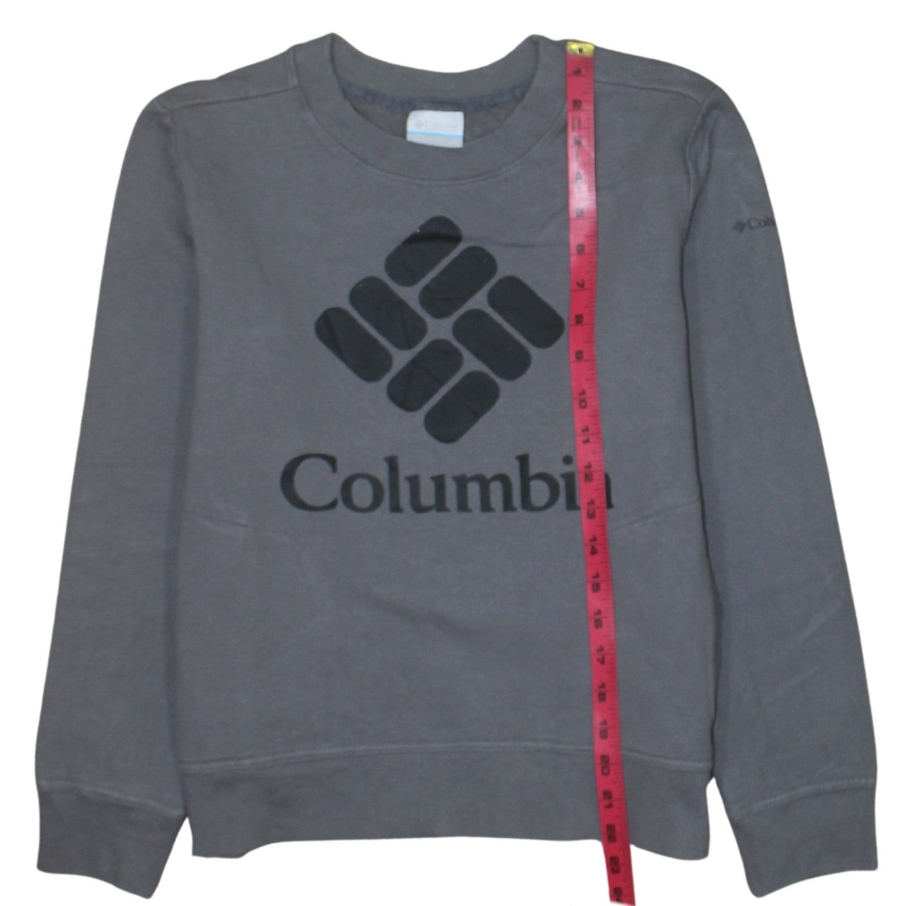 Mens UK Size M Columbia Grey Pullover Sweatshirt