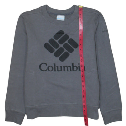 Mens UK Size M Columbia Grey Pullover Sweatshirt