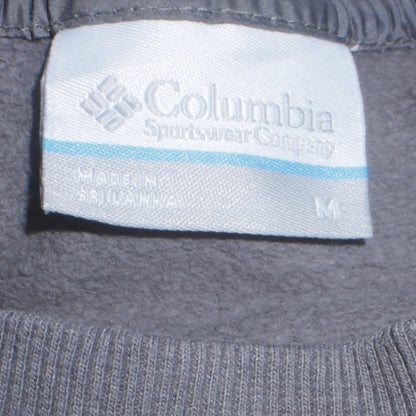 Mens UK Size M Columbia Grey Pullover Sweatshirt