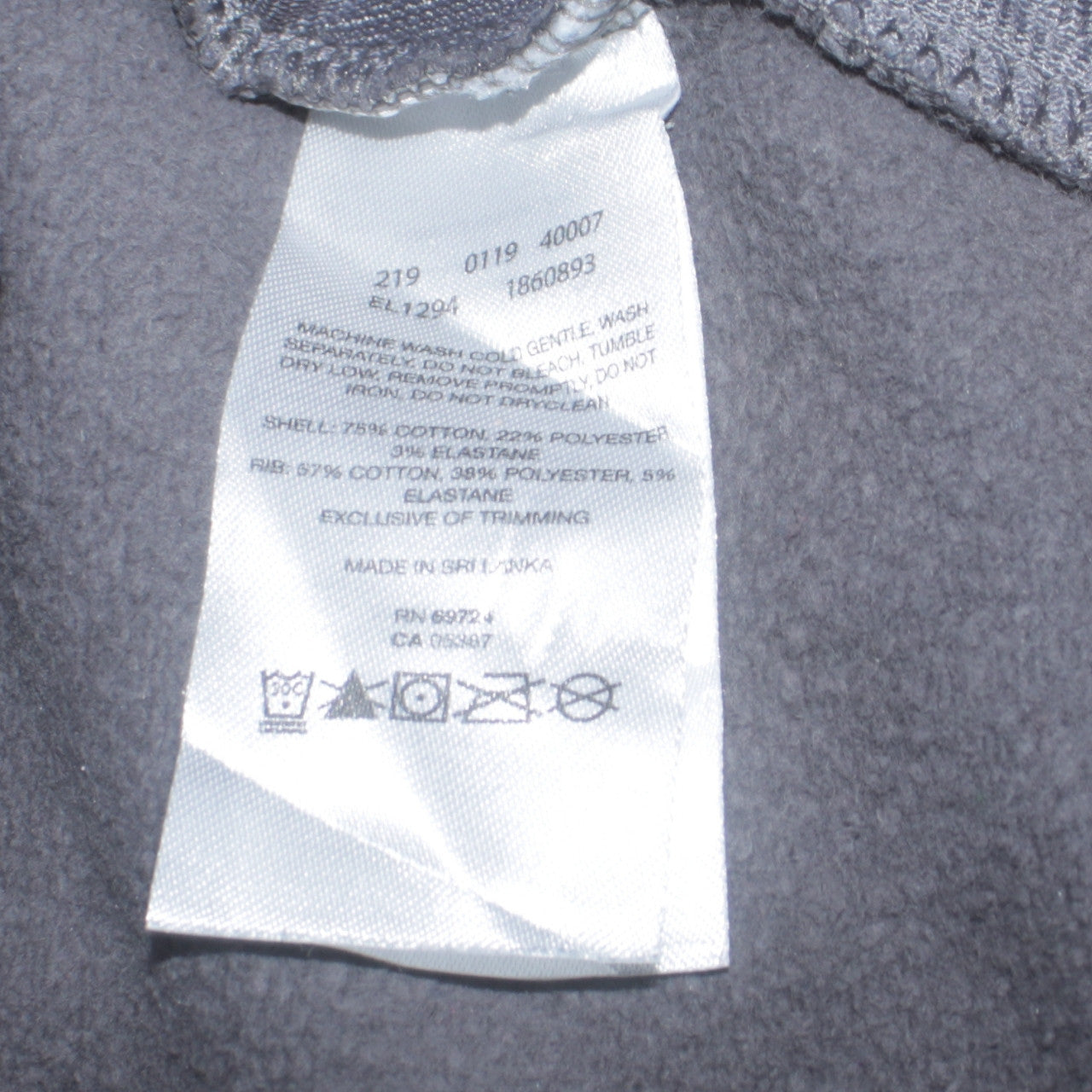 Mens UK Size M Columbia Grey Pullover Sweatshirt