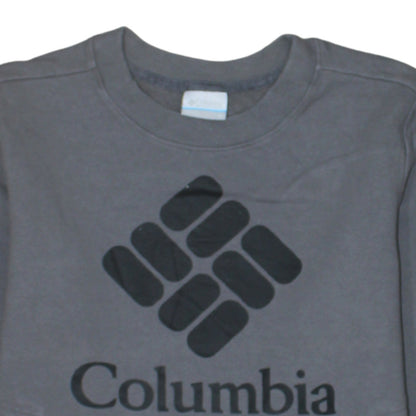 Mens UK Size M Columbia Grey Pullover Sweatshirt