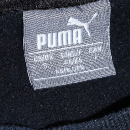 Puma Men's Black Small Pullover Logo Sweatshirt
