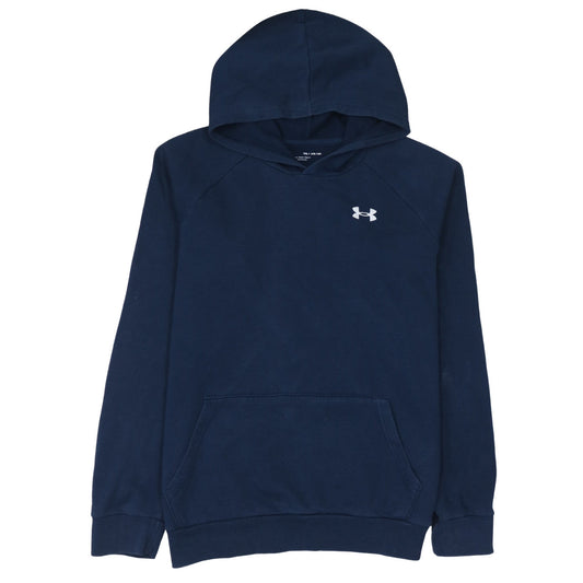 Boys UK Size 158 Under armour Blue Pullover Hoodie