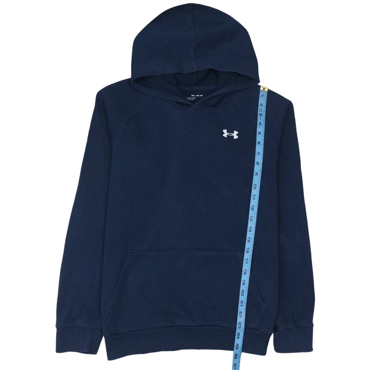 Boys UK Size 158 Under armour Blue Pullover Hoodie