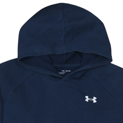 Boys UK Size 158 Under armour Blue Pullover Hoodie