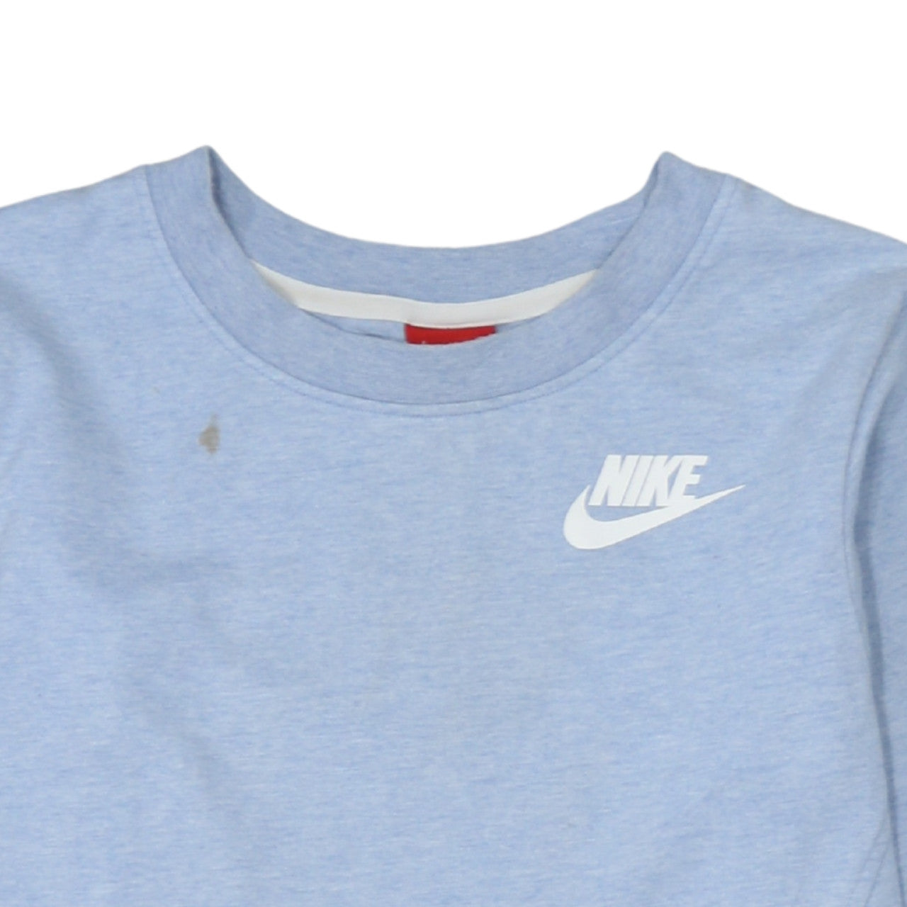 Womens UK Size XS Nike Blue Basic T-Shirt