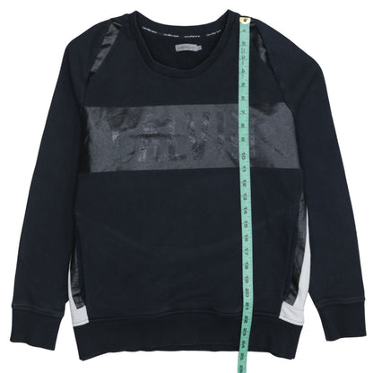 Calvin Klein Jeans Womens Black L Pullover Sweatshirt