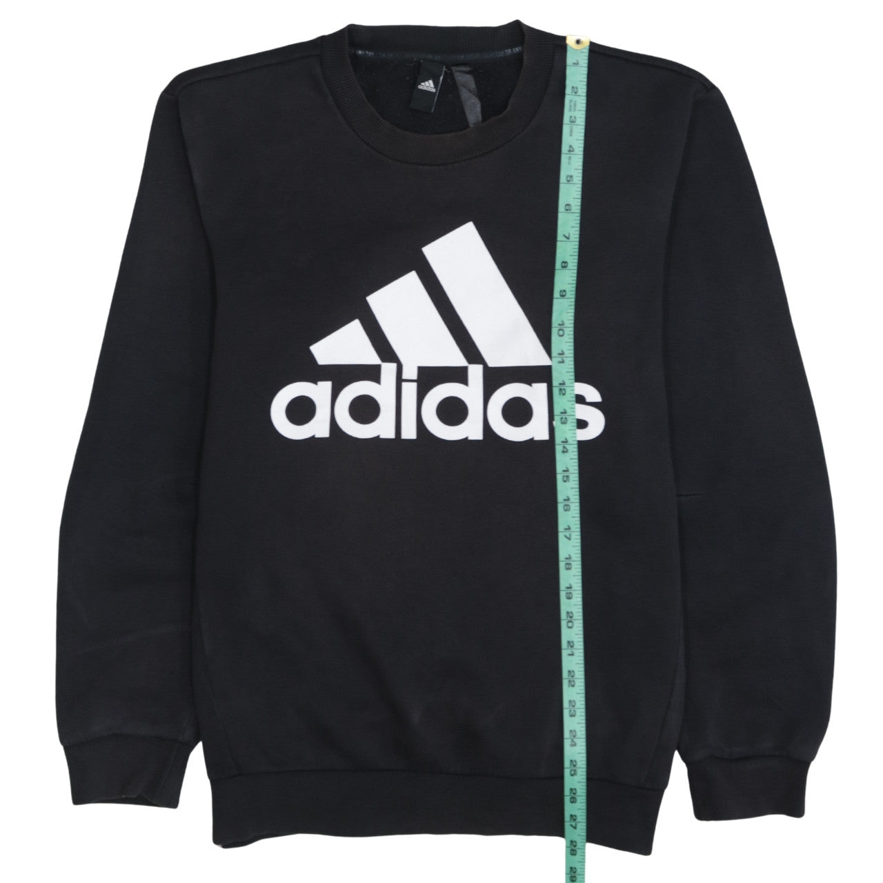 Mens UK Size M adidas Black Pullover Sweatshirt