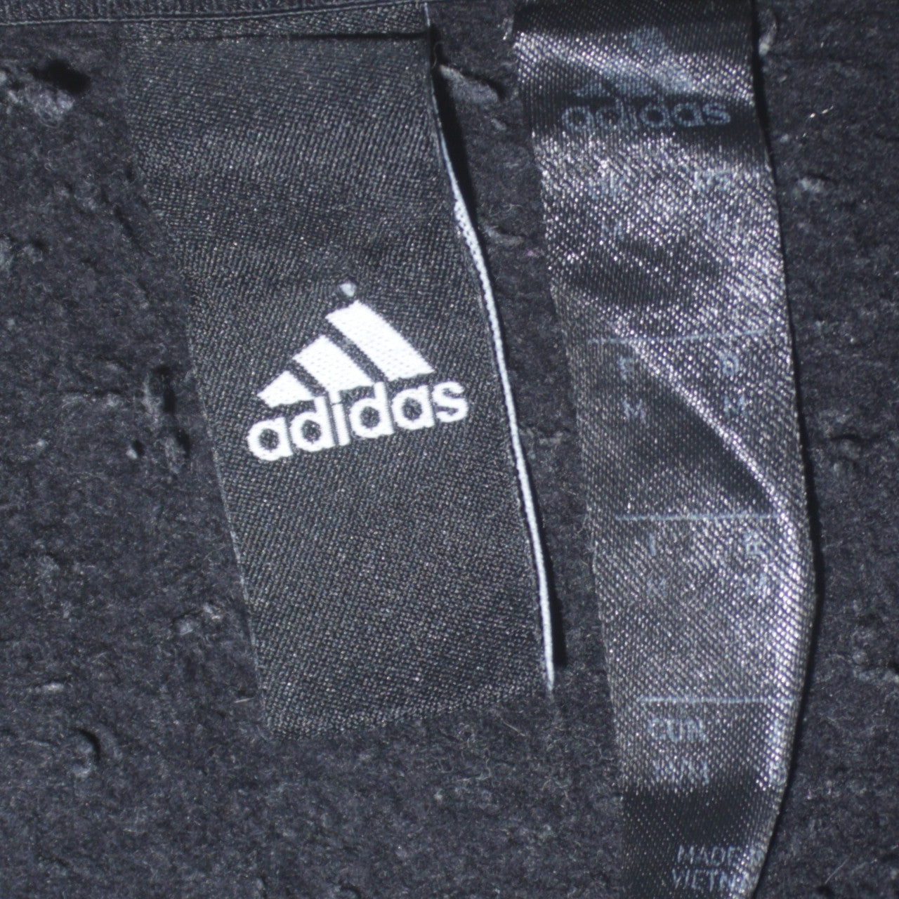 Mens UK Size M adidas Black Pullover Sweatshirt