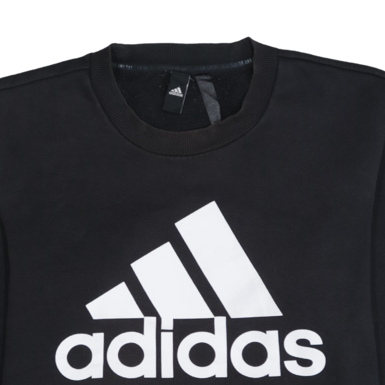 Mens UK Size M adidas Black Pullover Sweatshirt