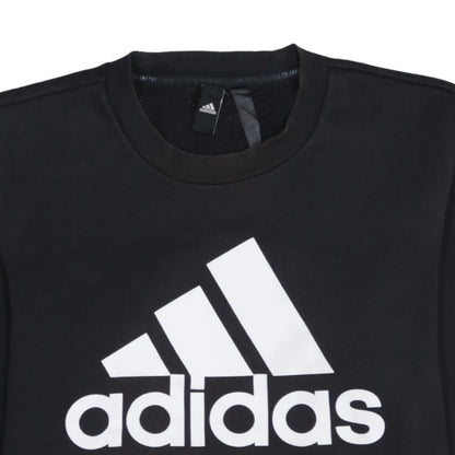 Mens UK Size M adidas Black Pullover Sweatshirt