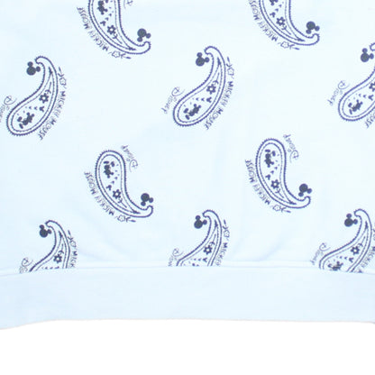 Primark Disney Mickey Mouse White Paisley Women's Sweatshirt M