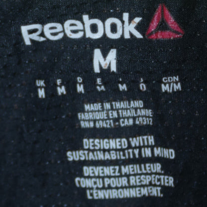 Mens UK Size M Reebok Black Gym & Training Running & Jogging T-Shirt
