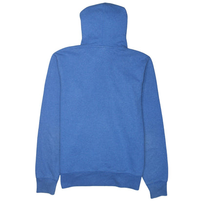 The North Face Men's Blue Pullover Hoodie S Fleece Logo Sweatshirt