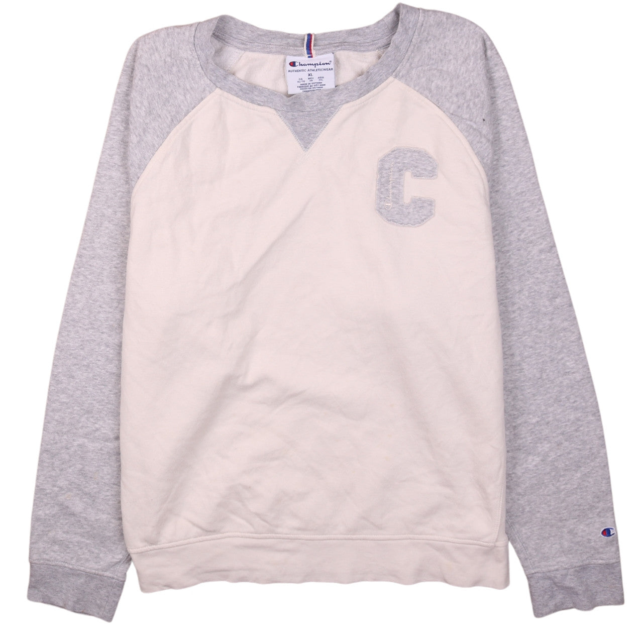 Mens UK Size XL Champion Grey Pullover Sweatshirt