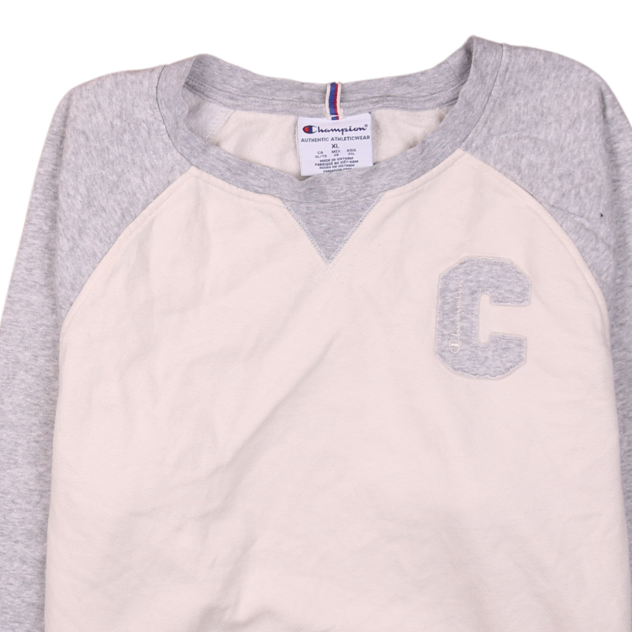 Mens UK Size XL Champion Grey Pullover Sweatshirt