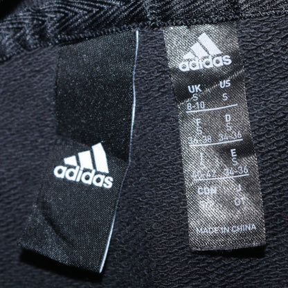 Womens UK Size S adidas Black Pullover Hoodie