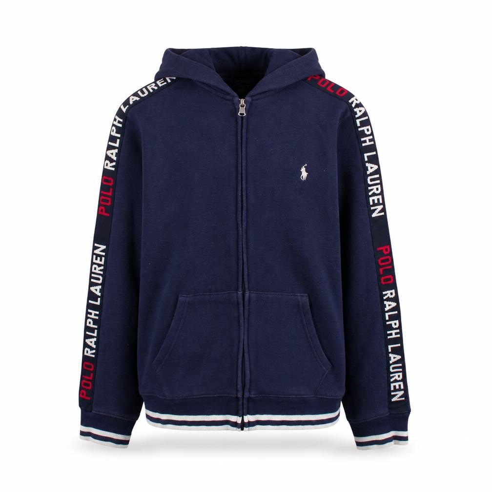 Boys UK Size 14-16 Years Ralph Lauren Blue Full Zip Hoodie