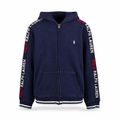 Boys UK Size 14-16 Years Ralph Lauren Blue Full Zip Hoodie