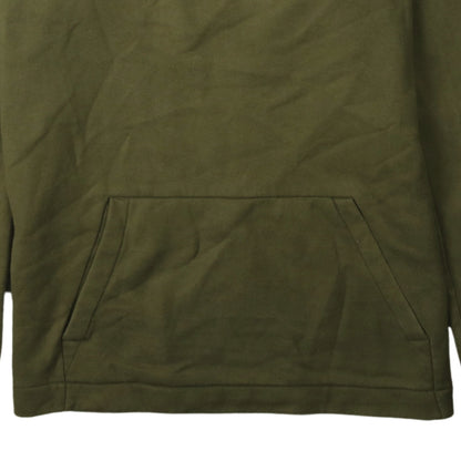 Nike Men's Green Pullover Hoodie Size S Regular Fit Fleece Sweatshirt