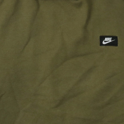 Nike Men's Green Pullover Hoodie Size S Regular Fit Fleece Sweatshirt