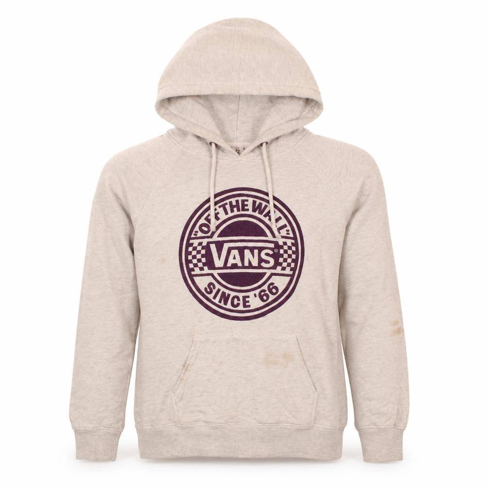 Mens UK Size XS VANS Grey Pullover Hoodie