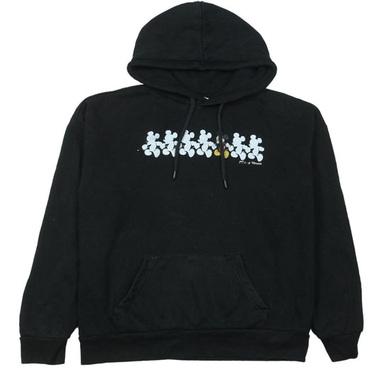Womens UK Size XS Disney Black Pullover Hoodie