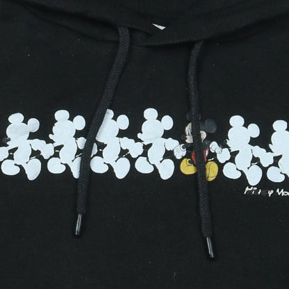 Womens UK Size XS Disney Black Pullover Hoodie