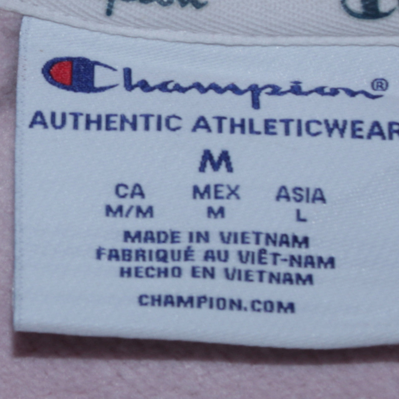 Womens UK Size M Champion Multicoloured Pullover Sweatshirt