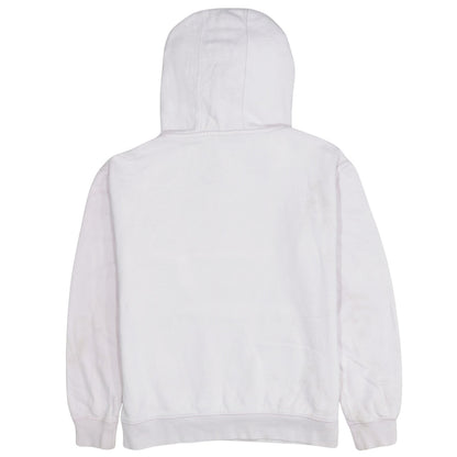 Womens UK Size S Champion White Pullover Hoodie