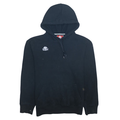 Mens UK Size S Kappa Black Pullover Hoodie