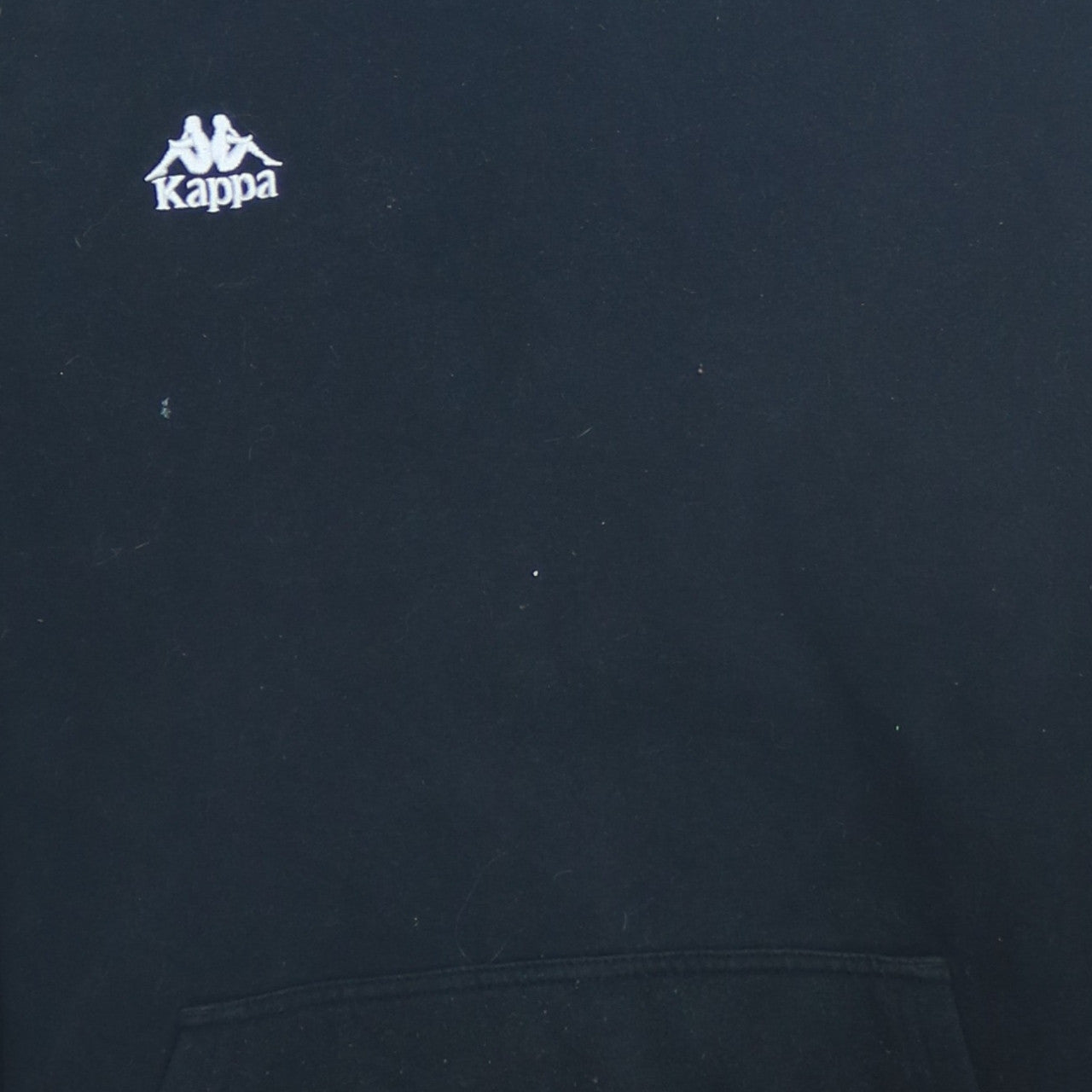 Mens UK Size S Kappa Black Pullover Hoodie