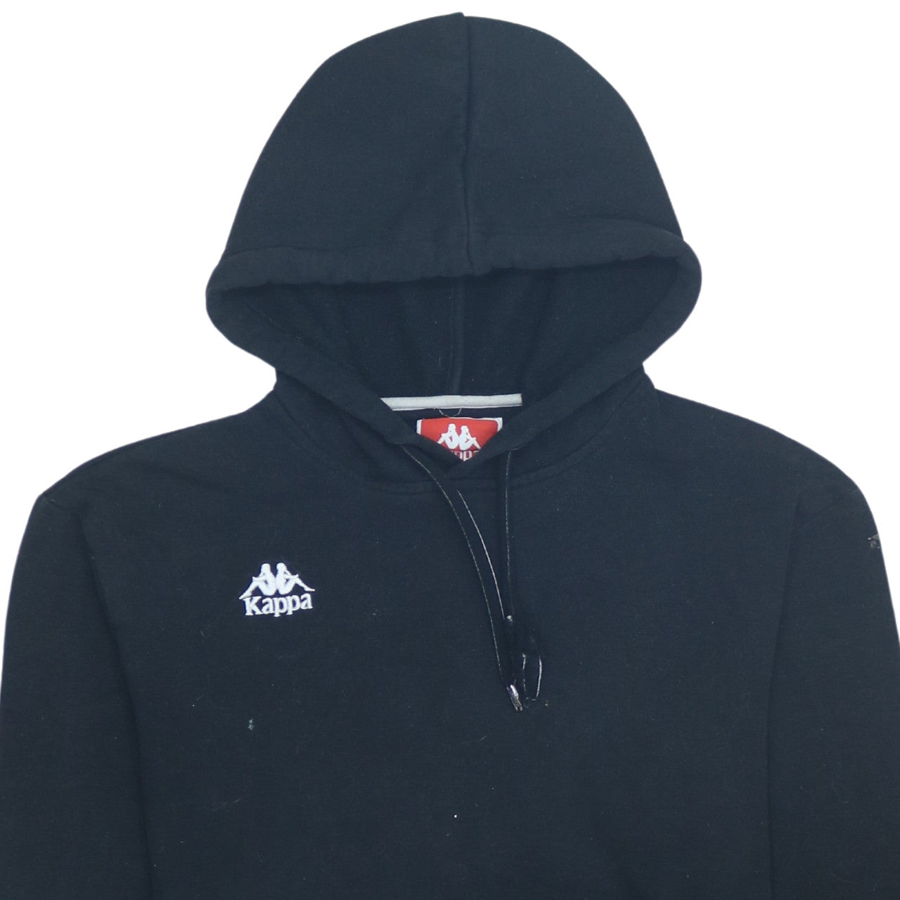 Mens UK Size S Kappa Black Pullover Hoodie