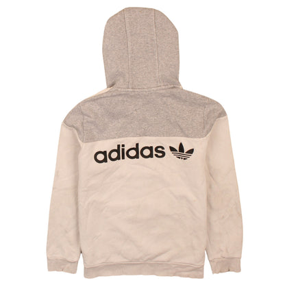 Boys UK Size 13-14 Years adidas Grey Pullover Hoodie