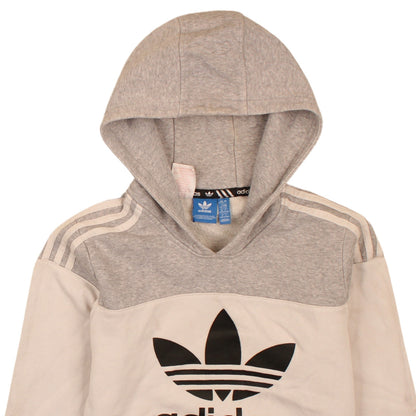 Boys UK Size 13-14 Years adidas Grey Pullover Hoodie