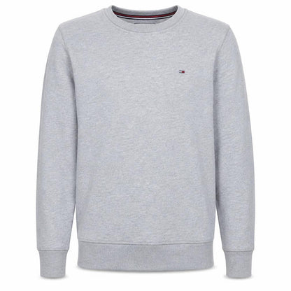 Tommy Jeans Men's Grey Regular Fit Cotton Crew Neck Sweatshirt Size S