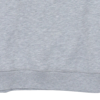 Tommy Jeans Men's Grey Regular Fit Cotton Crew Neck Sweatshirt Size S