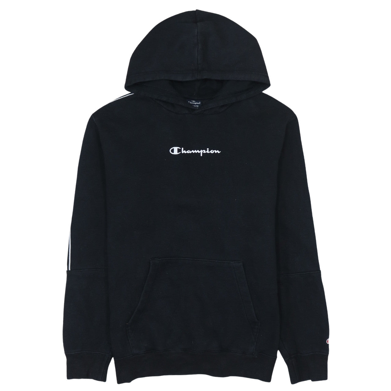 Mens UK Size M Champion Black Pullover Hoodie