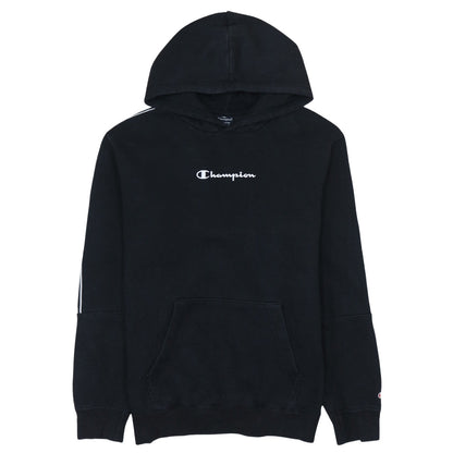 Mens UK Size M Champion Black Pullover Hoodie