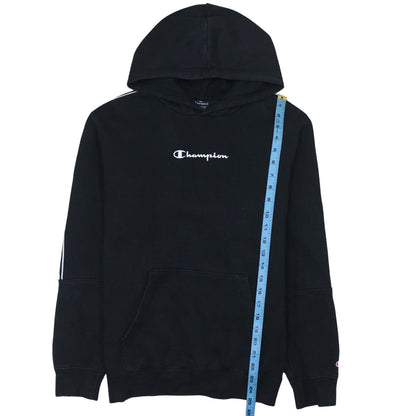 Mens UK Size M Champion Black Pullover Hoodie