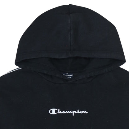 Mens UK Size M Champion Black Pullover Hoodie