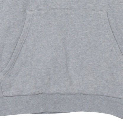 Adidas Women’s Grey Pullover Hoodie XL Logo Hooded Sweatshirt