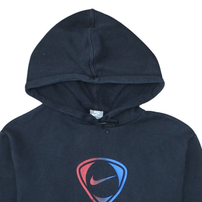 Nike Mens Black Pullover Hoodie L Sportswear Fleece Sweatshirt