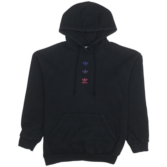 Womens UK Size 8 adidas Black Pullover Hoodie