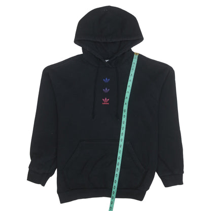 Womens UK Size 8 adidas Black Pullover Hoodie