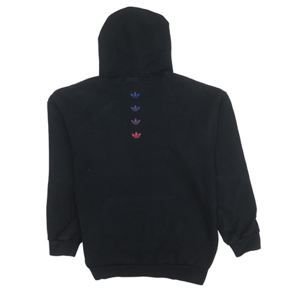 Womens UK Size 8 adidas Black Pullover Hoodie