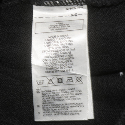 Womens UK Size 8 adidas Black Pullover Hoodie