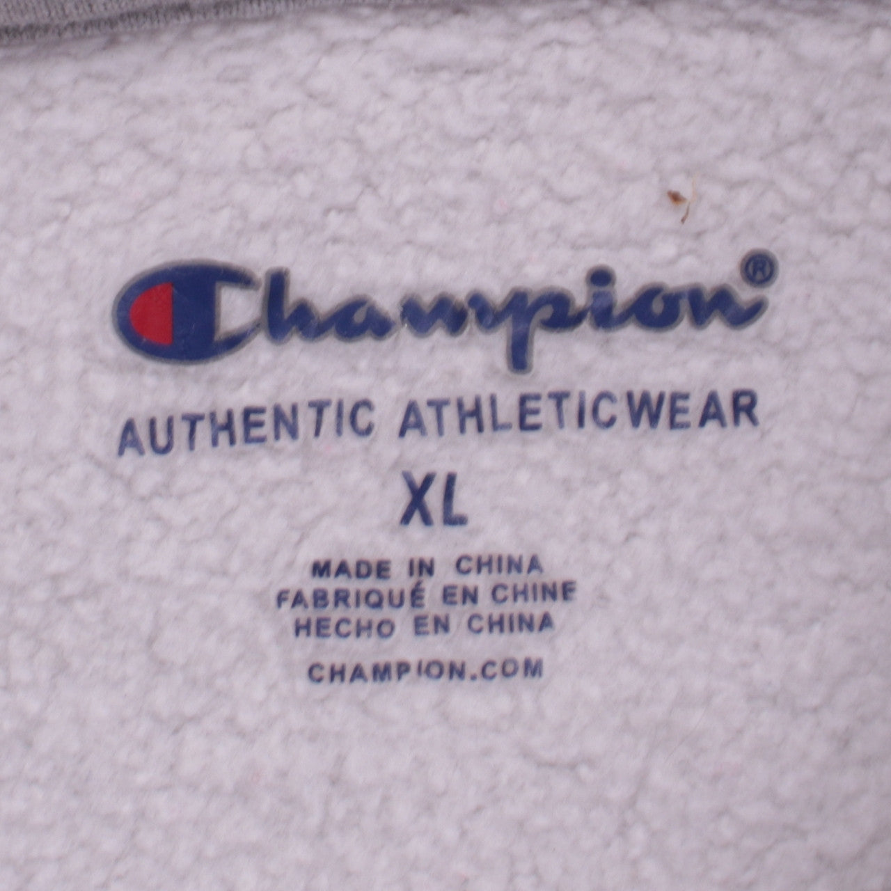 Womens UK Size XL Champion White Pullover Hoodie